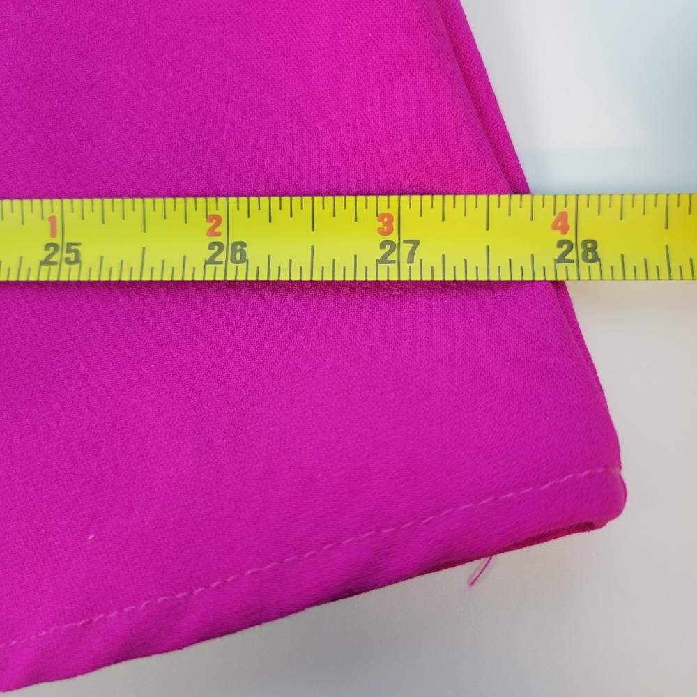 TCEC Magenta Ruffled Cold-Shoulder Mini Dress - Picture 8 of 14